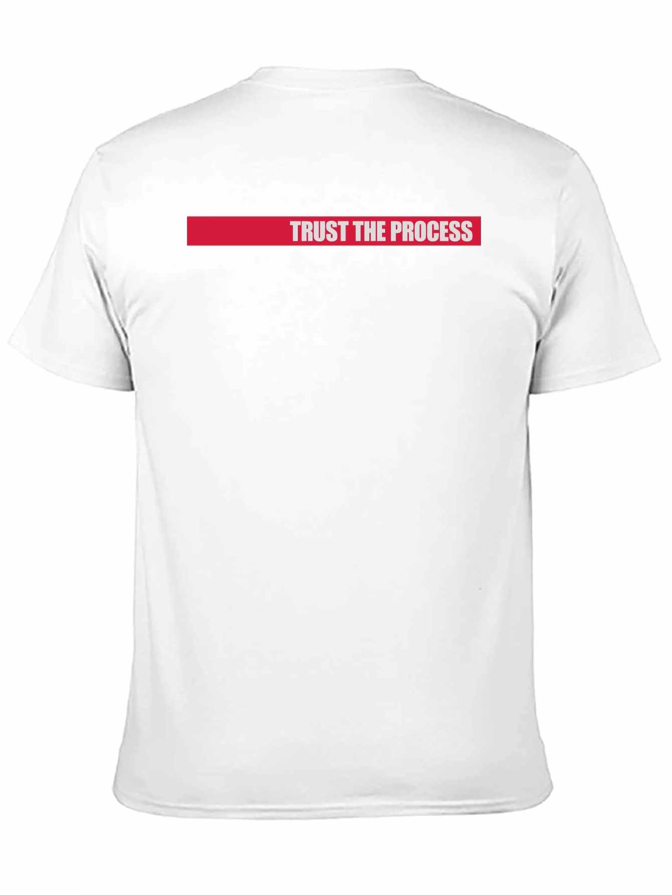 Trust the Process Graphic Tee - Black Cotton T-Shirt