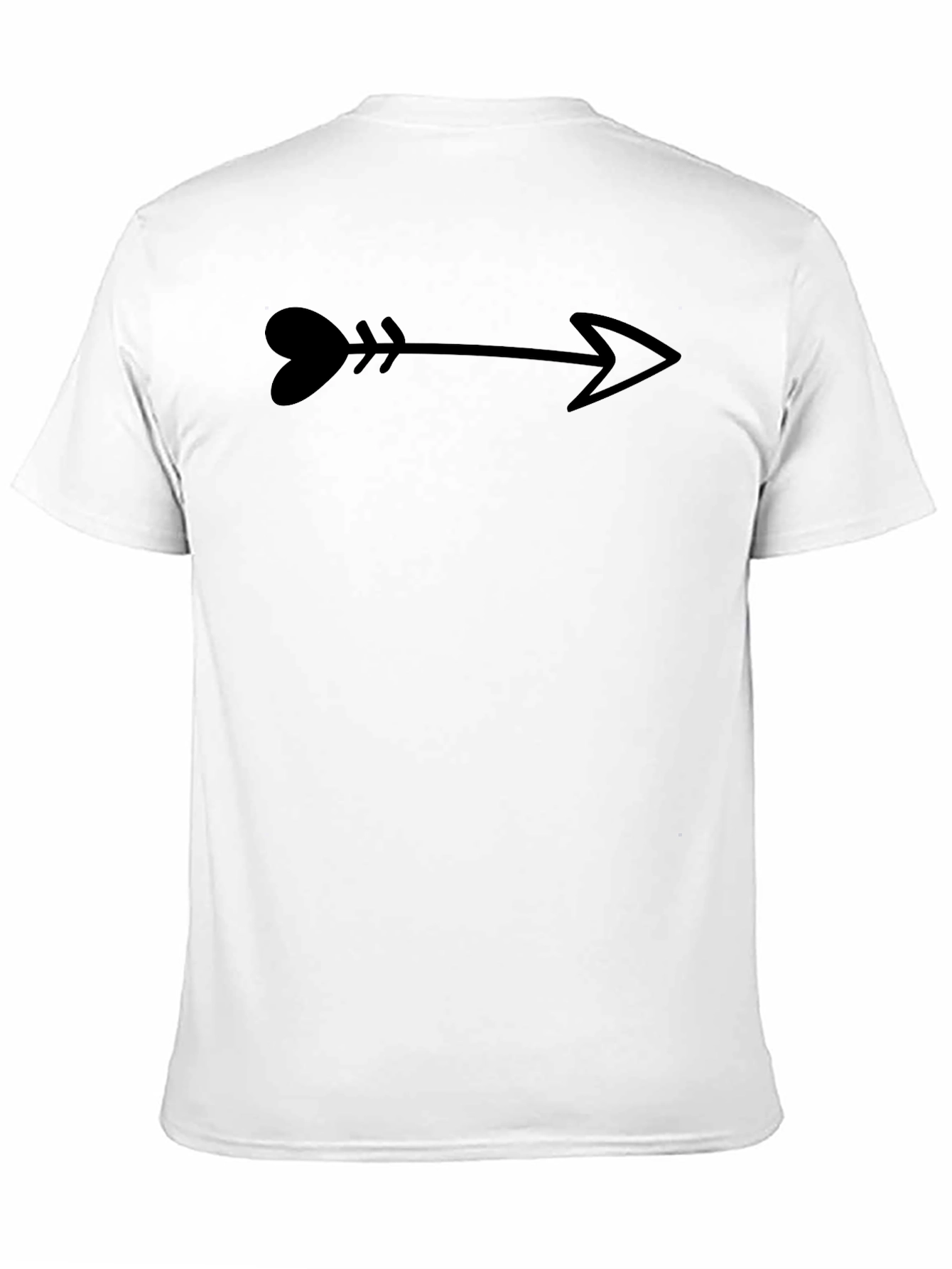 Heart Arrow Graphic Tee - Stylish Casual Wear