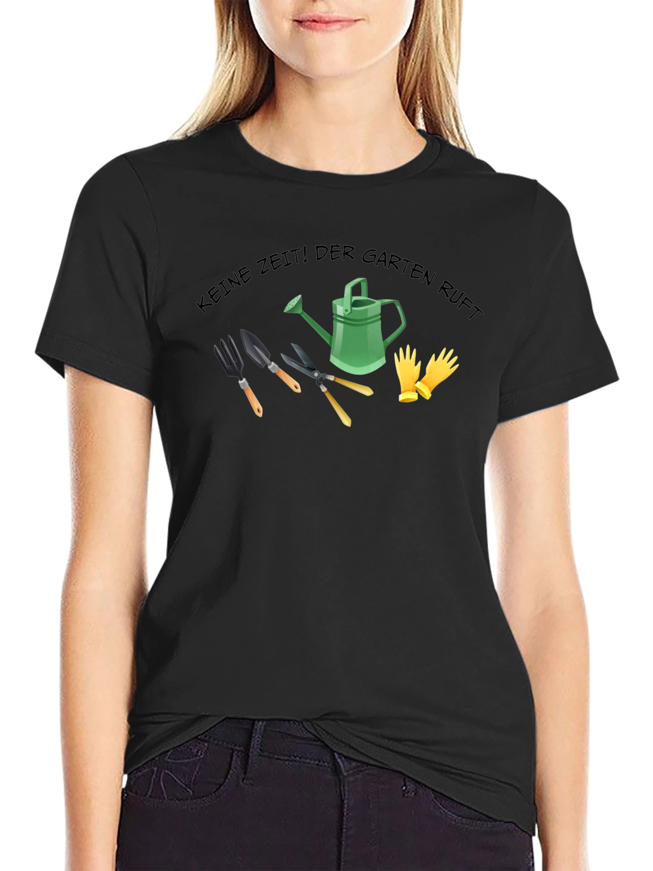 Gardening T-Shirt - Keine Zeit! Der Garten Ruft Design