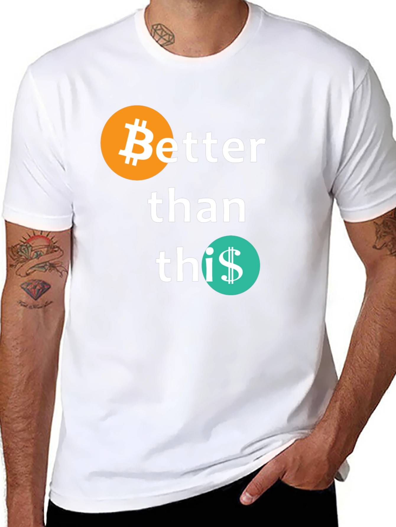 Bitcoin Better Than This Graphic T-Shirt