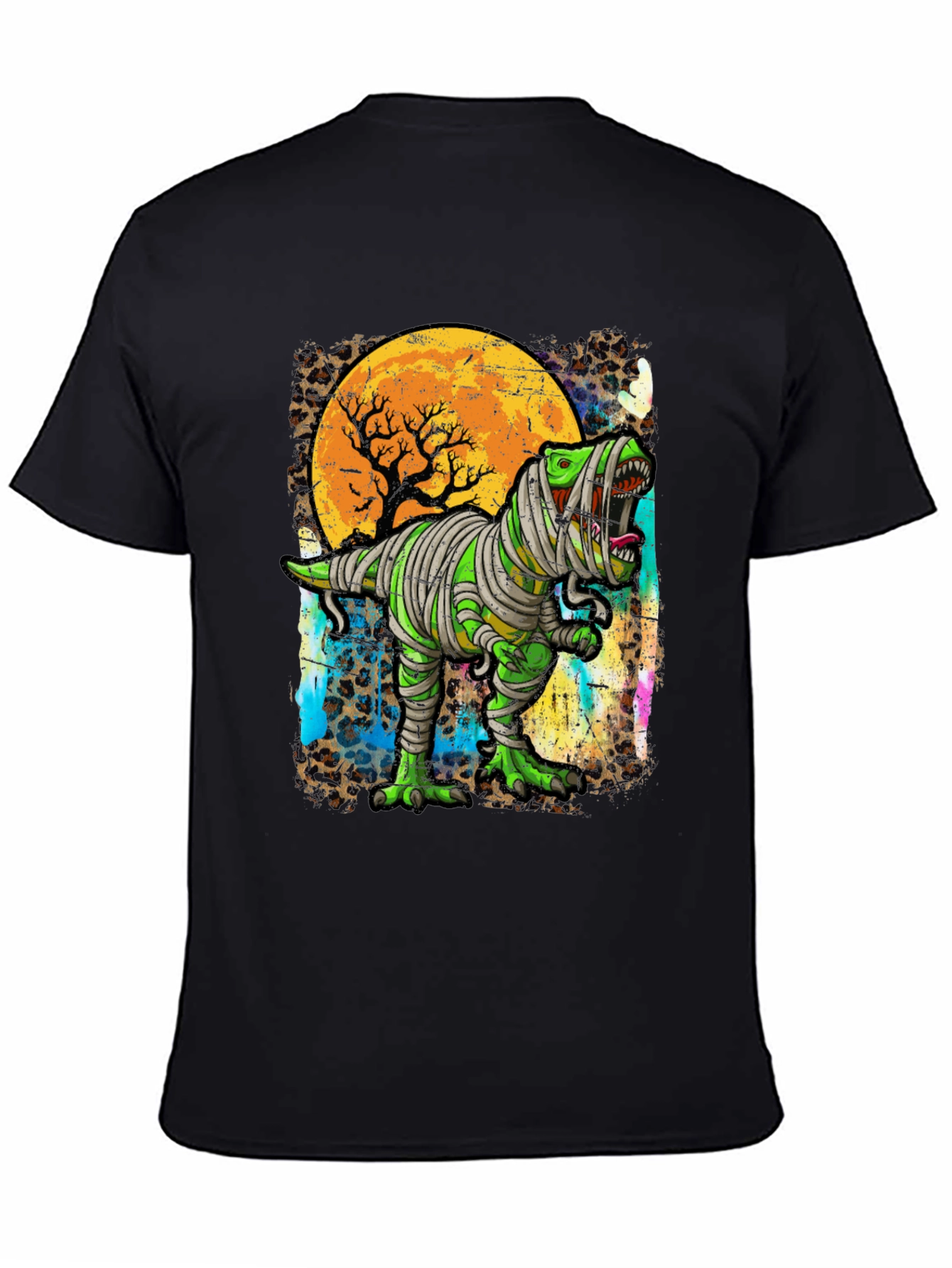Mummy T-Rex Halloween T-Shirt