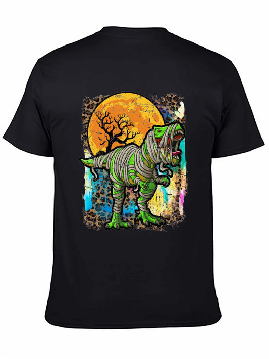Mummy T-Rex Halloween T-Shirt
