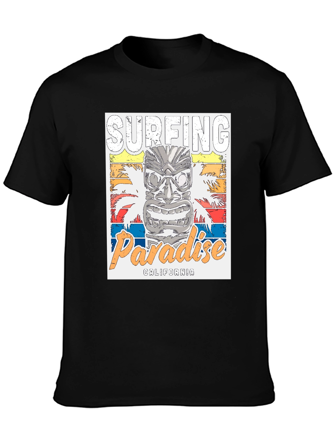 Surfing Paradise California Graphic Tee