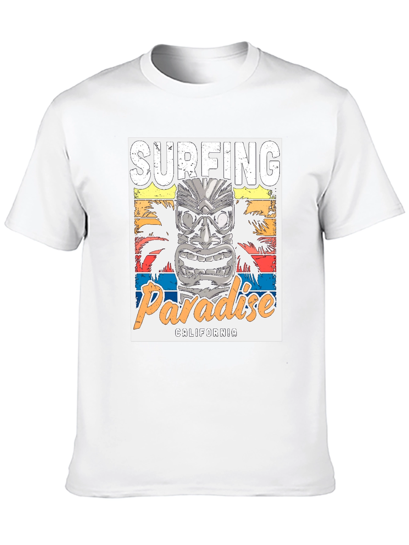 Surfing Paradise California Graphic Tee