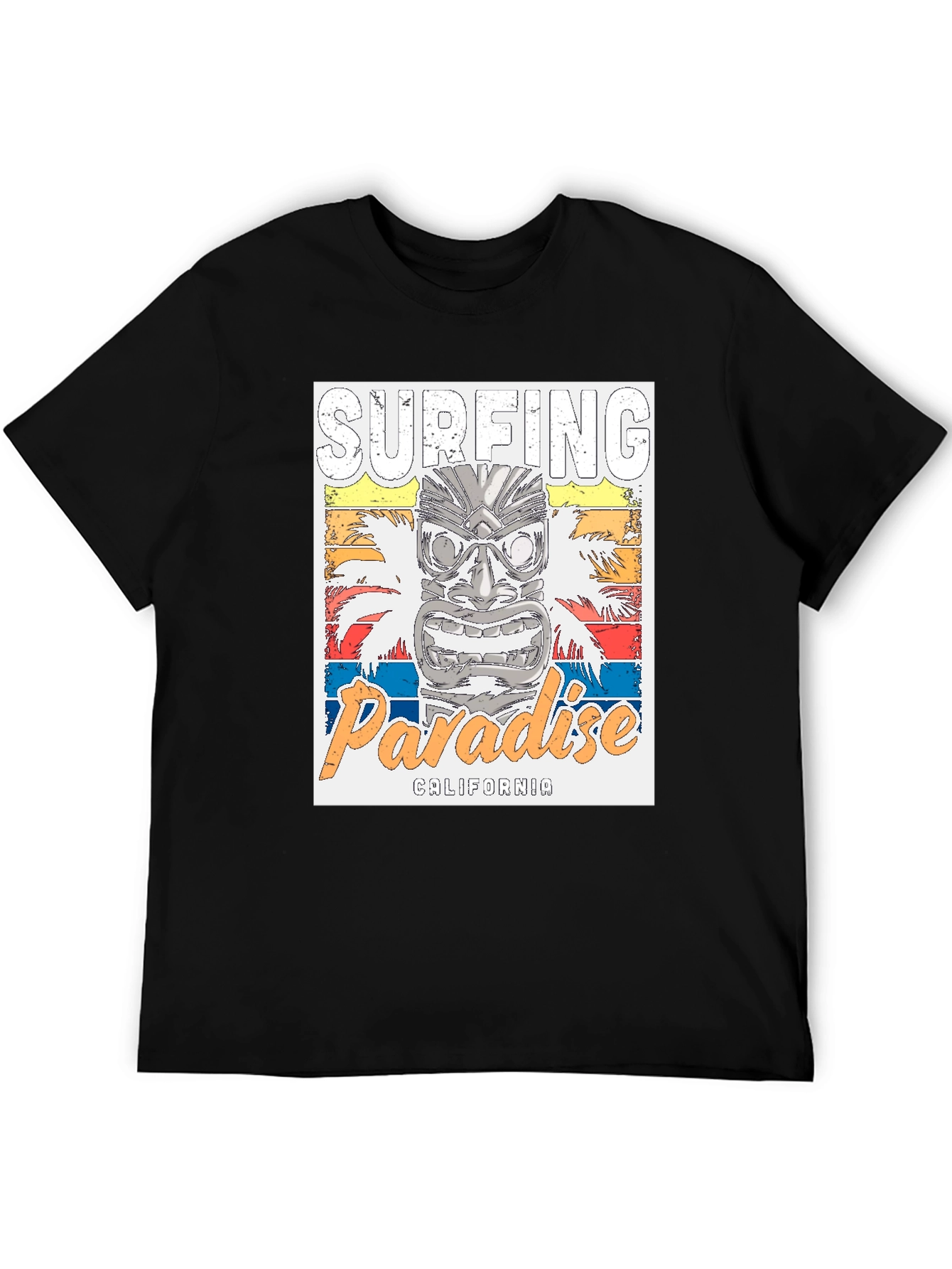Surfing Paradise California Graphic Tee