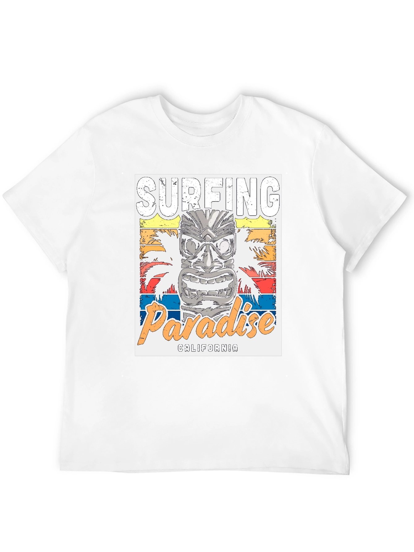 Surfing Paradise California Graphic Tee