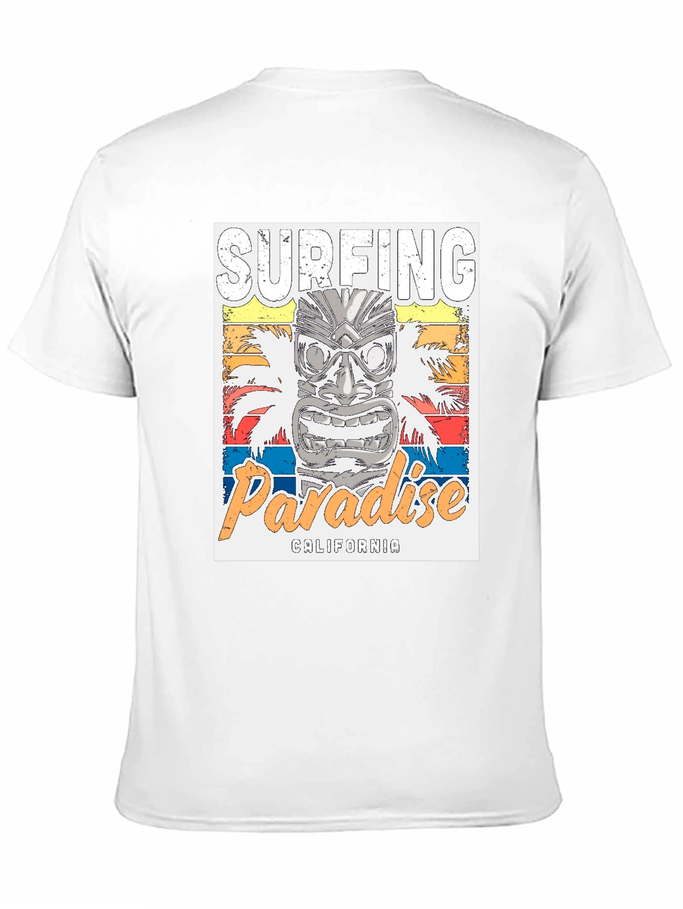 Surfing Paradise California Graphic Tee