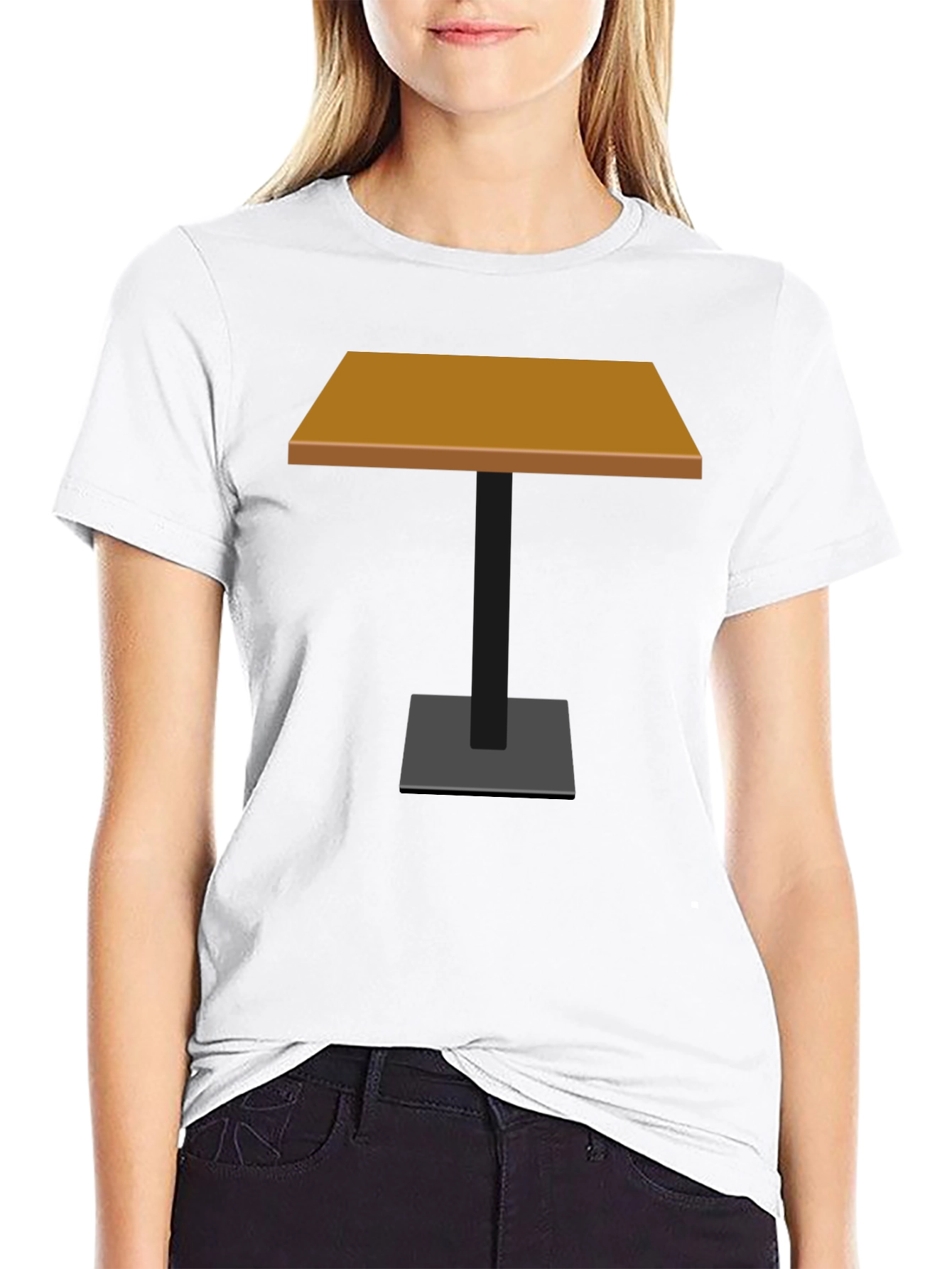 Novelty Table Graphic T-Shirt - Stylish & Unique Design