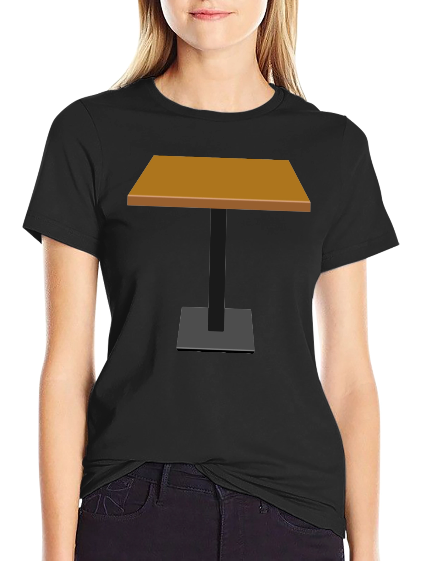Novelty Table Graphic T-Shirt - Stylish & Unique Design