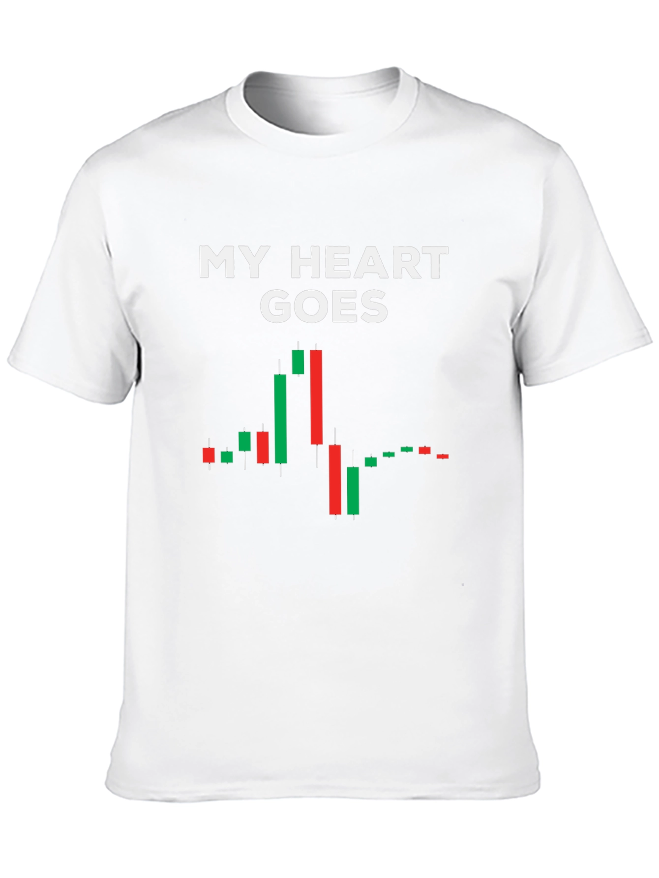 My Heart Goes to the Charts Black T-Shirt