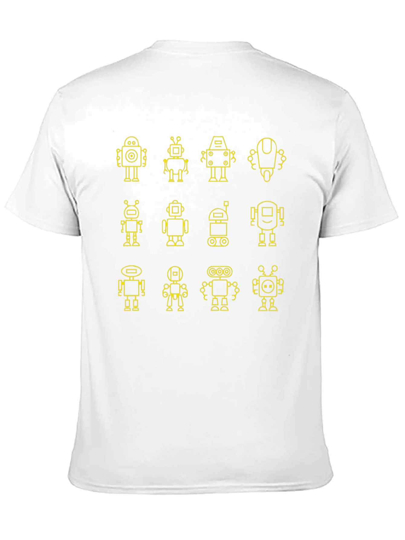 Robot Graphic Tee - Fun Sci-Fi Shirt