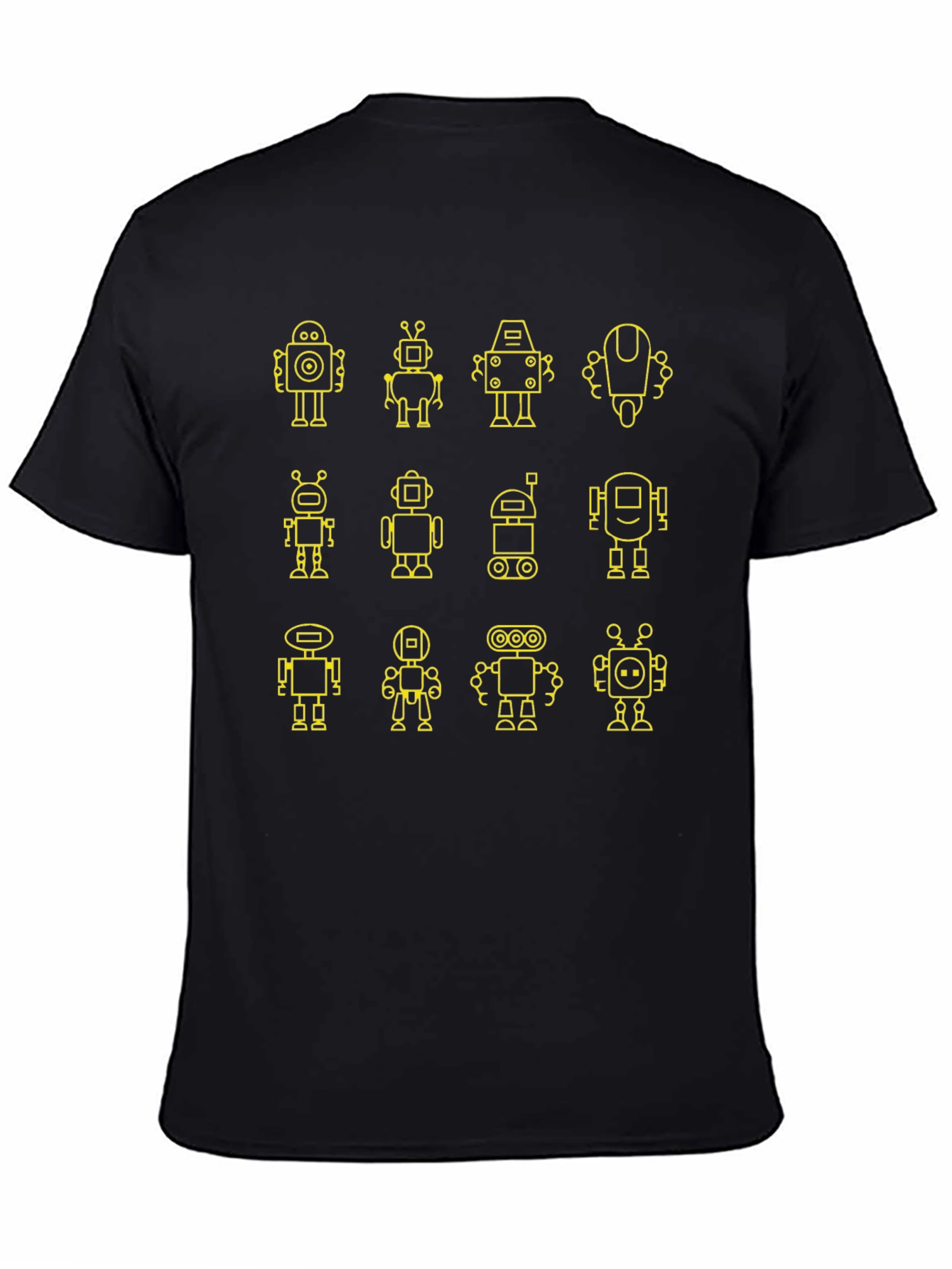 Robot Graphic Tee - Fun Sci-Fi Shirt