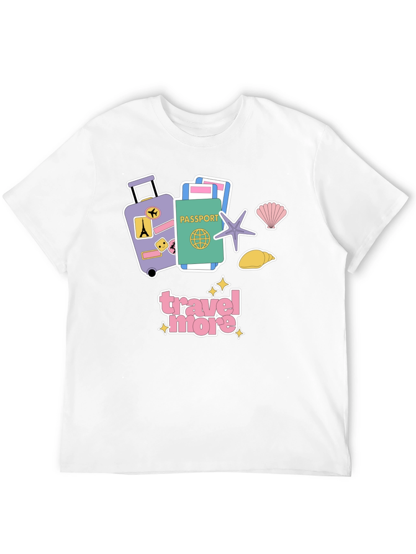 Travel More Graphic T-Shirt - Adventure Ready