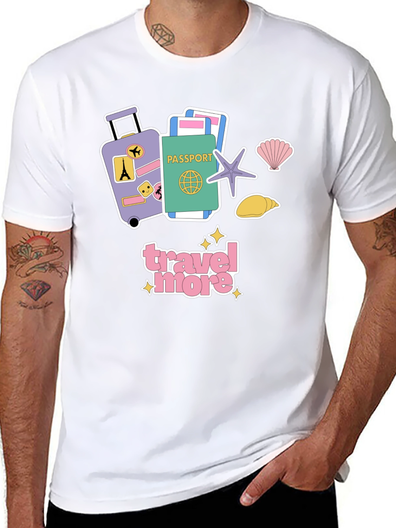 Travel More Graphic T-Shirt - Adventure Ready