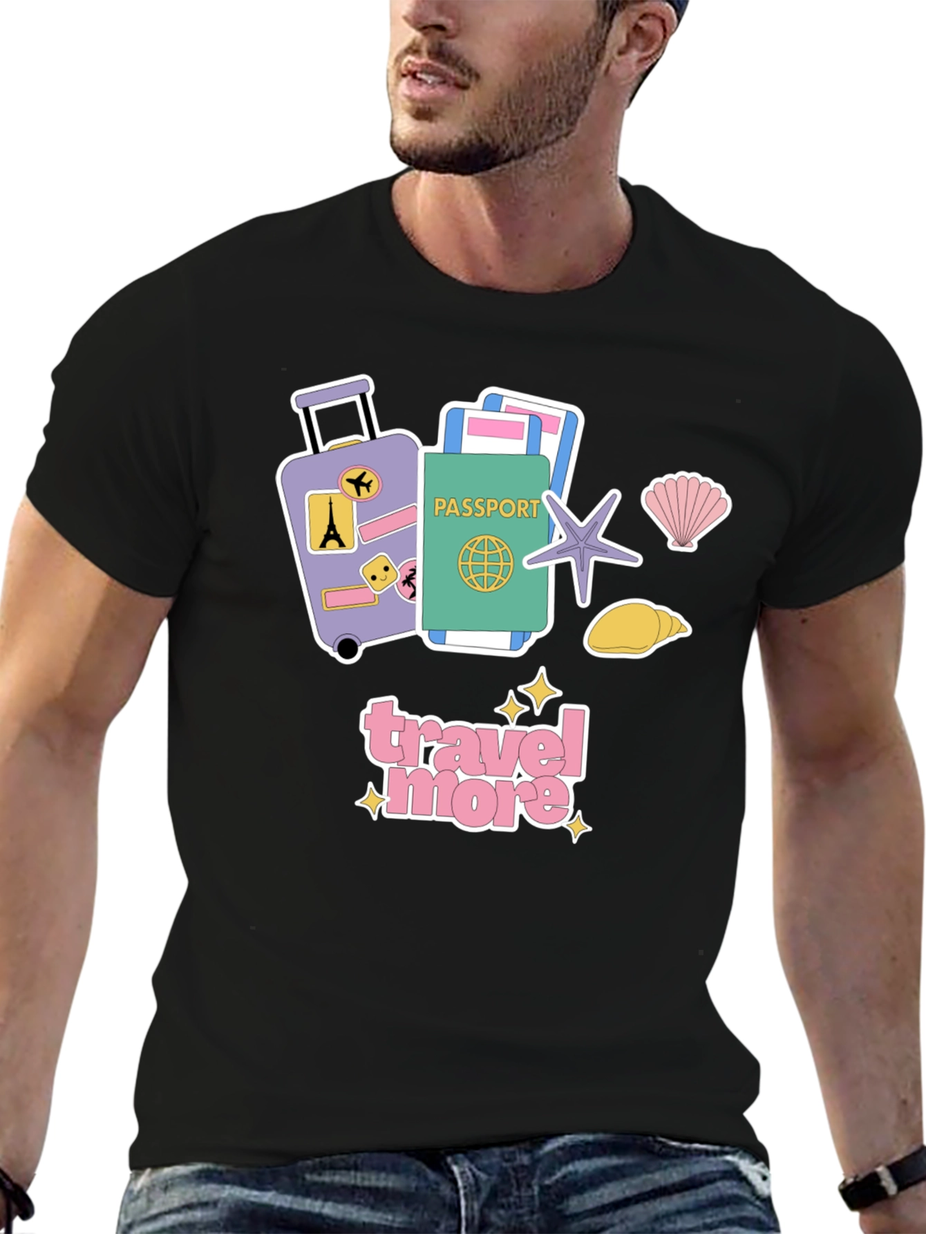 Travel More Graphic T-Shirt - Adventure Ready