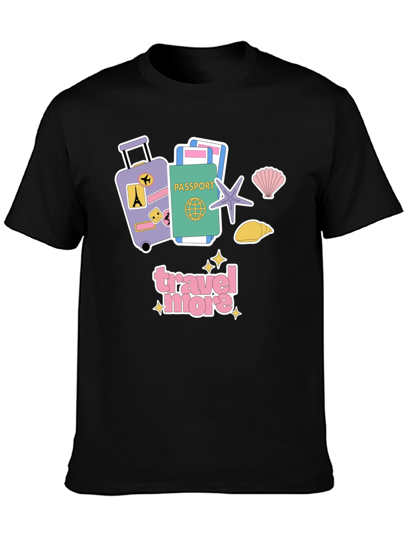 Travel More Graphic T-Shirt - Adventure Ready