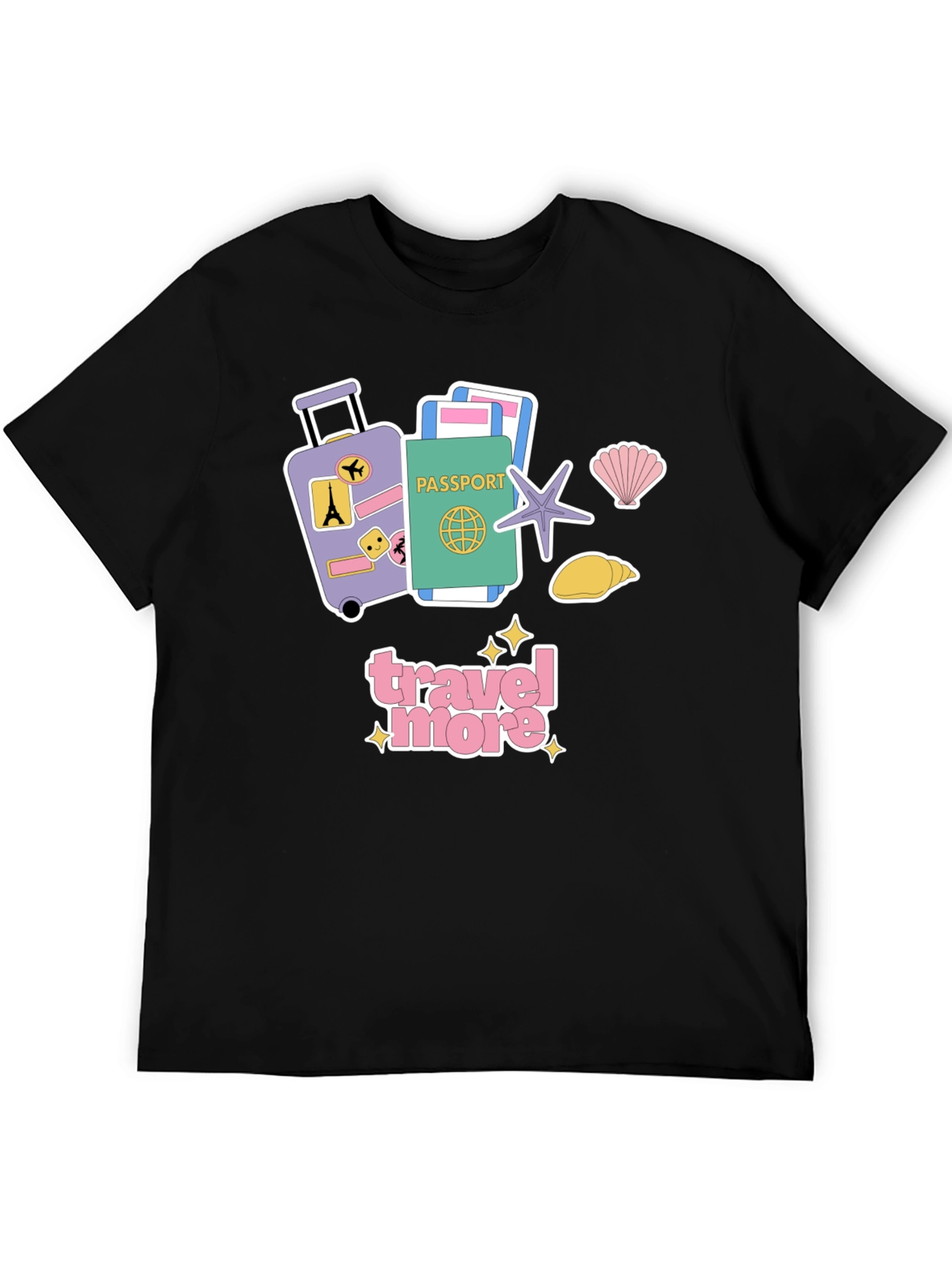 Travel More Graphic T-Shirt - Adventure Ready