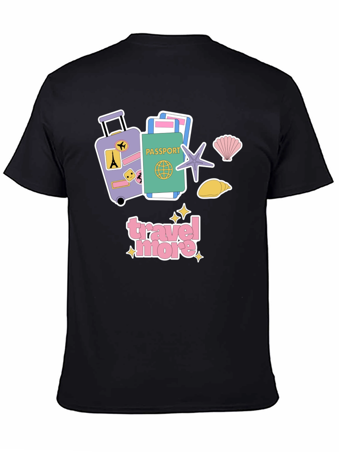 Travel More Graphic T-Shirt - Adventure Ready