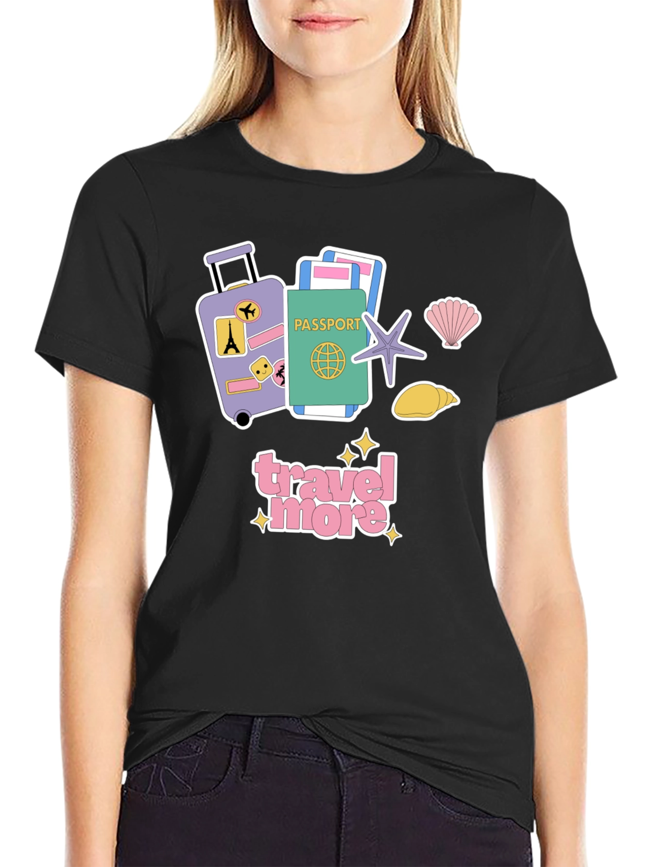 Travel More Graphic T-Shirt - Adventure Ready