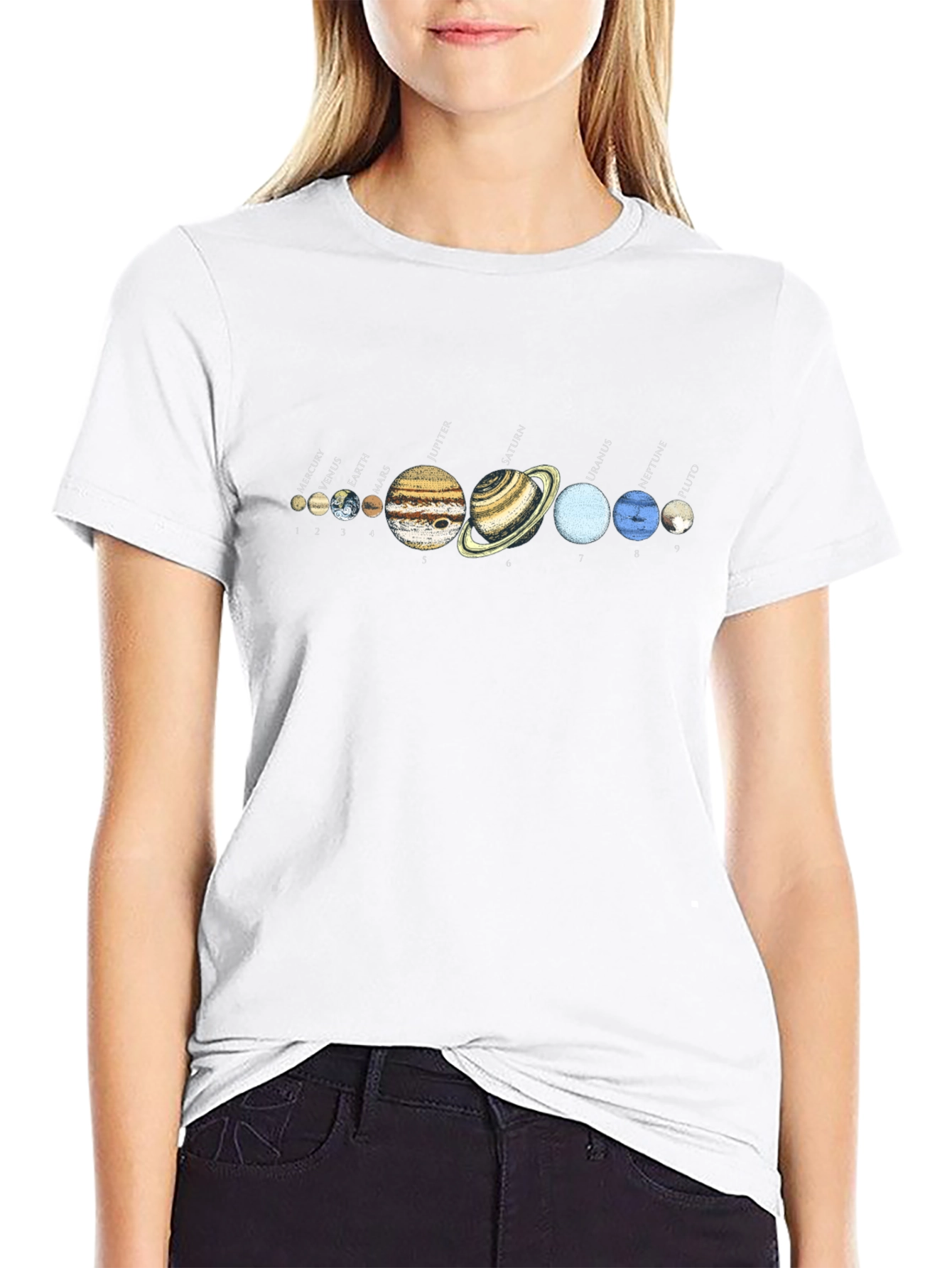 Planets Graphic Tee - Astronomy T-Shirt