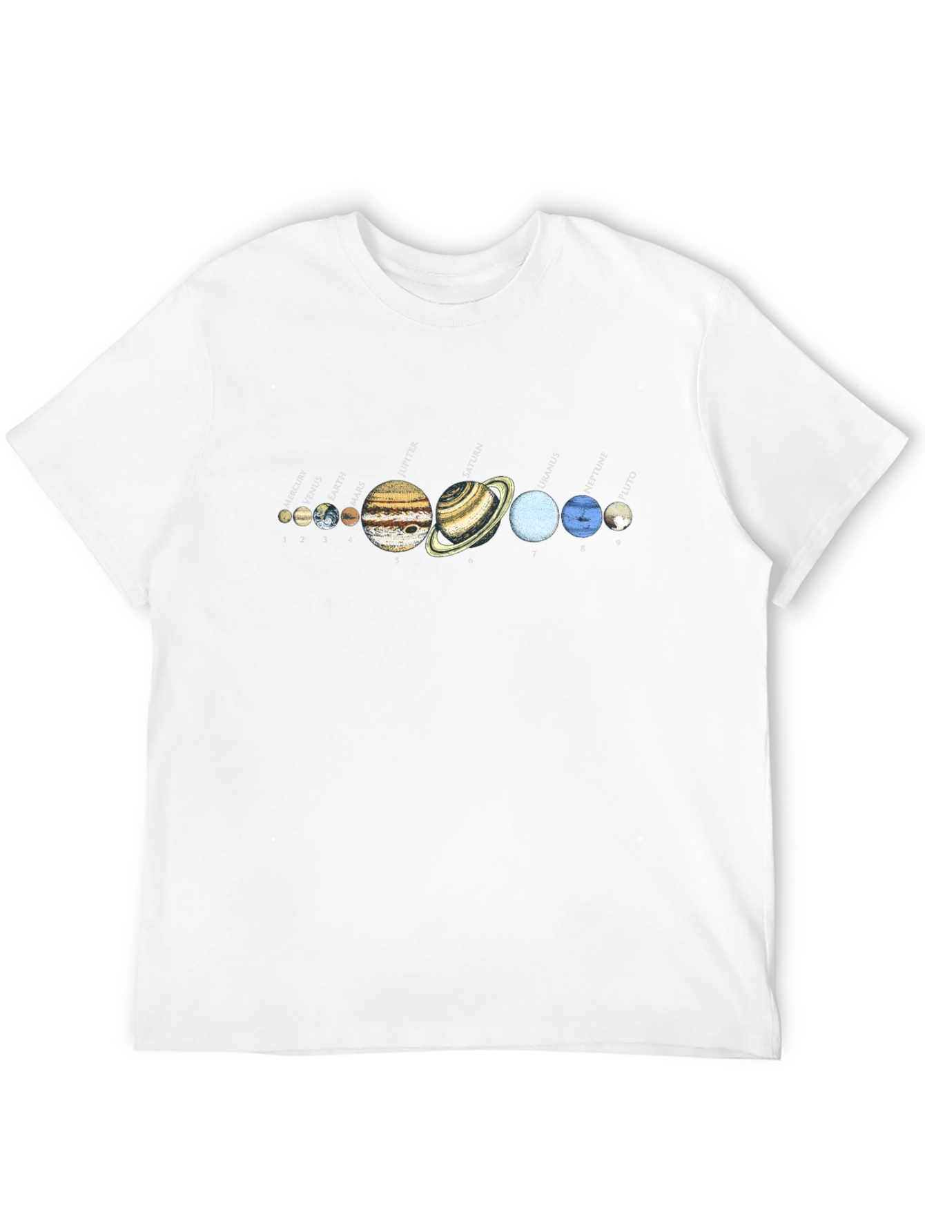 Planets Graphic Tee - Astronomy T-Shirt