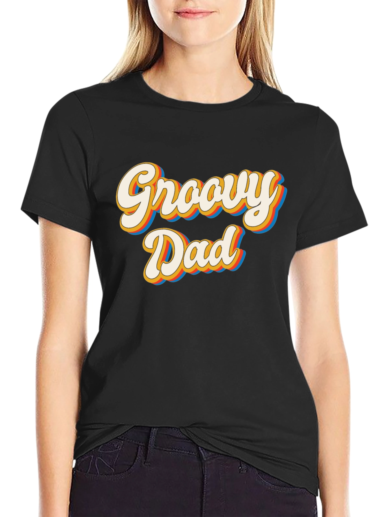 Groovy Dad Retro Style T-Shirt