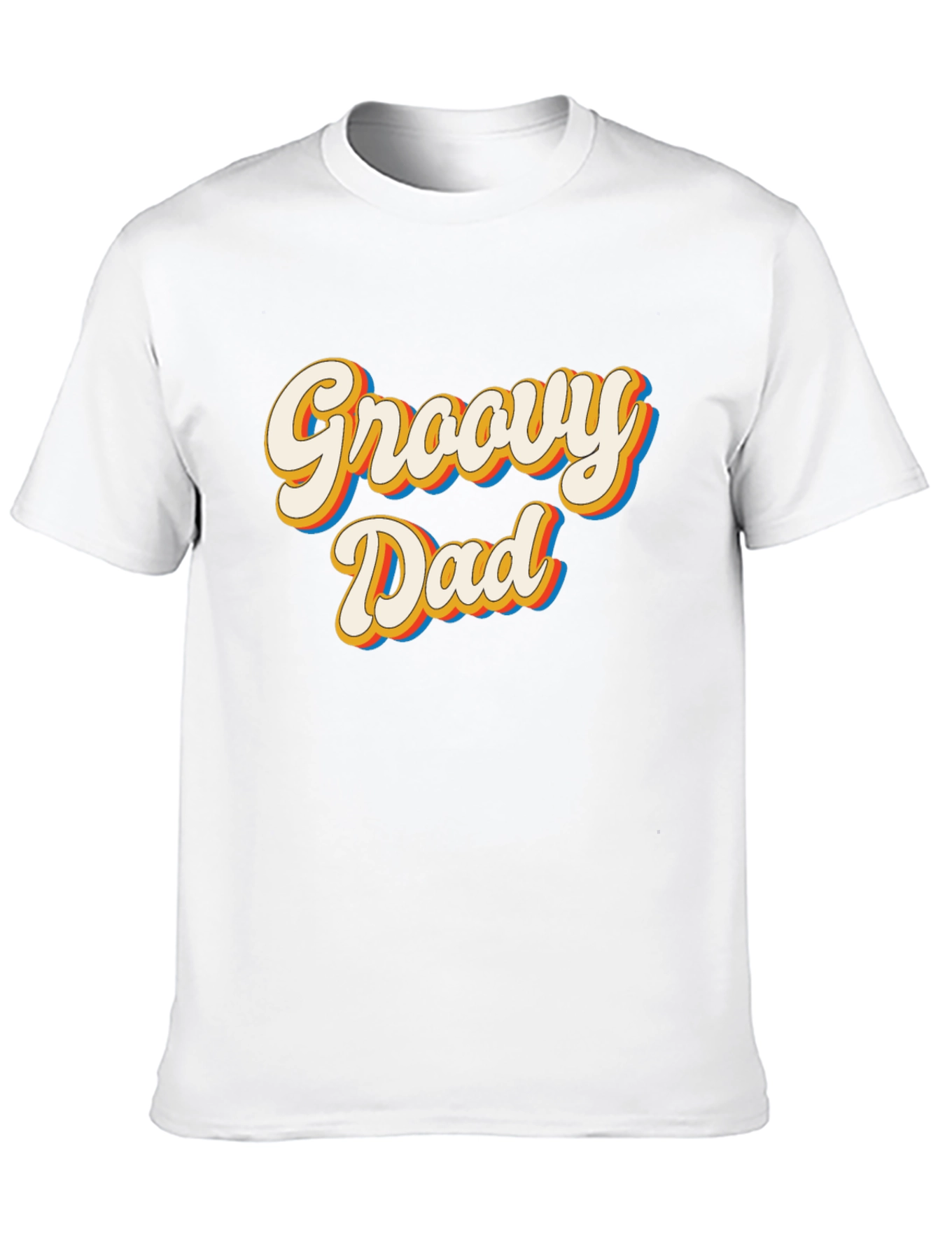 Groovy Dad Retro Style T-Shirt