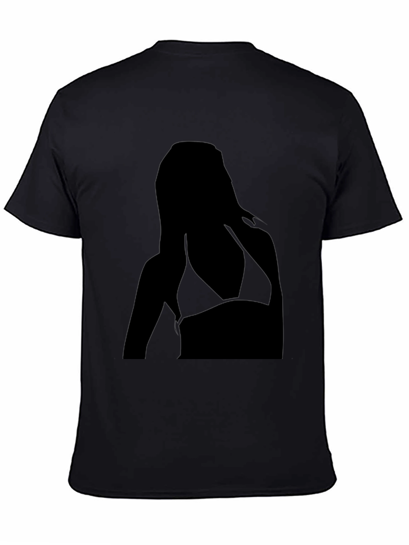 Silhouette Graphic Tee - Black