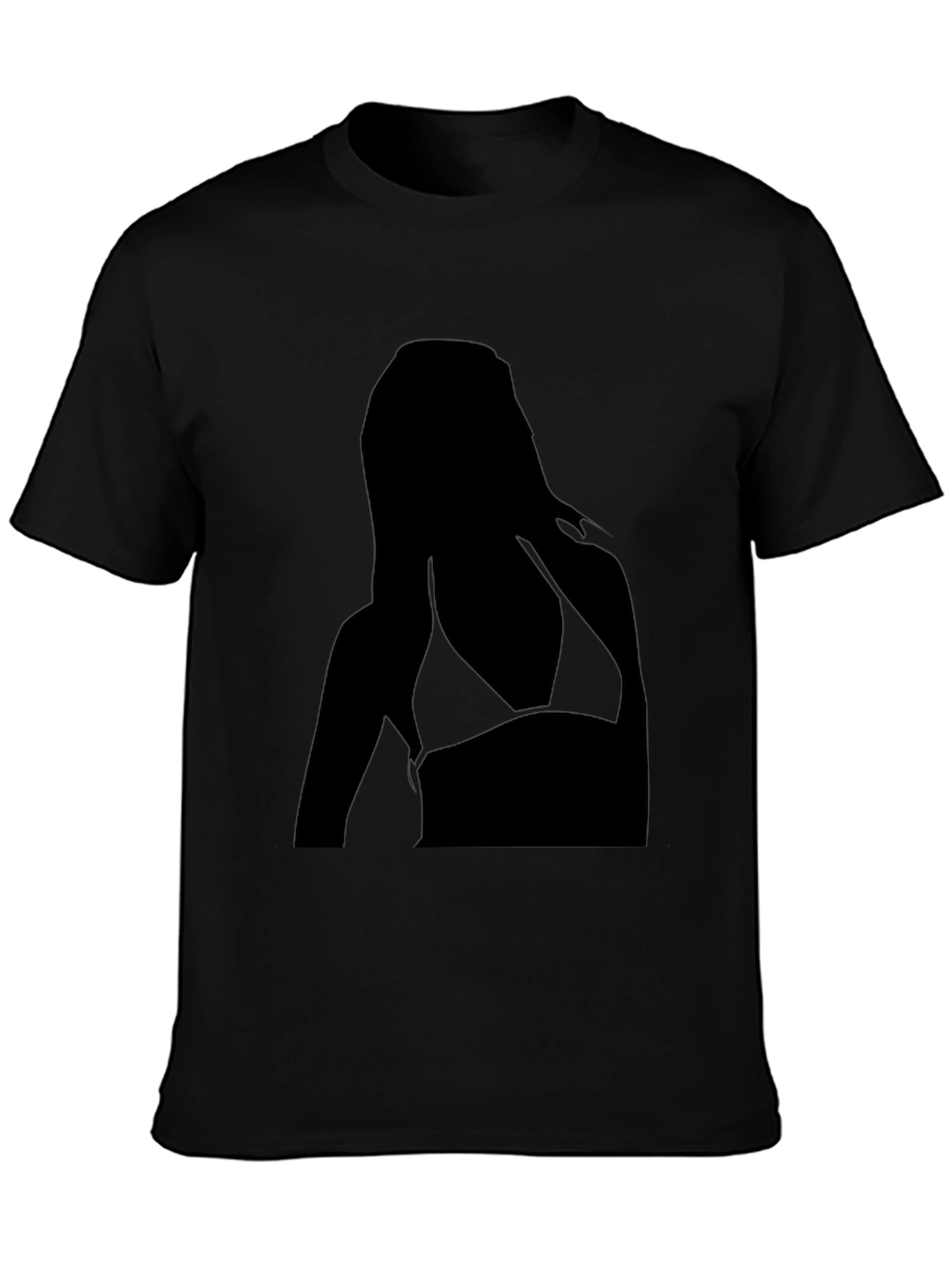 Silhouette Graphic Tee - Black