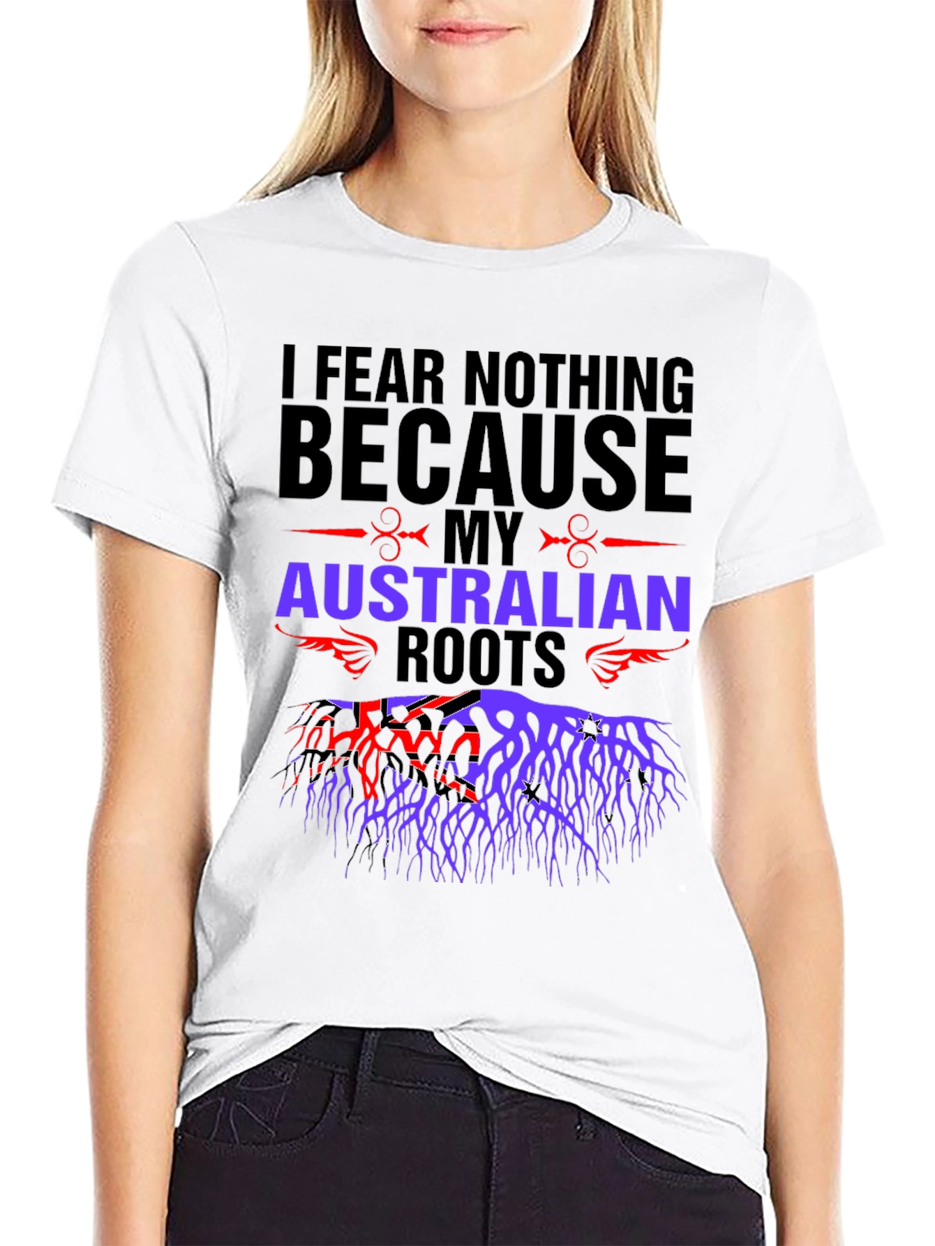 Australian Roots Graphic T-Shirt - I Fear Nothing