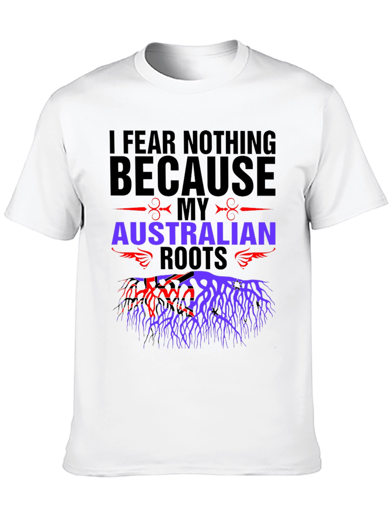 Australian Roots Graphic T-Shirt - I Fear Nothing