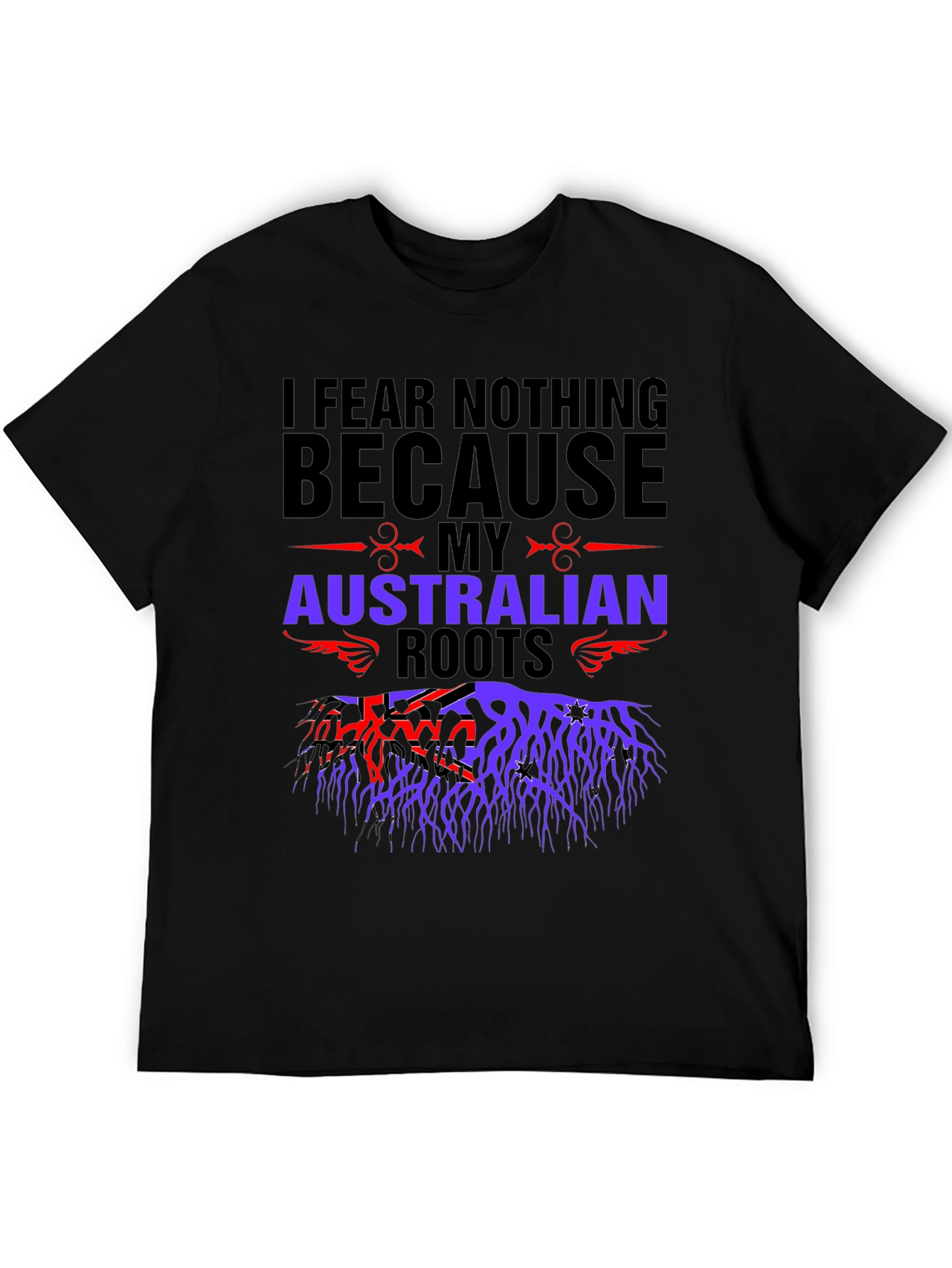 Australian Roots Graphic T-Shirt - I Fear Nothing