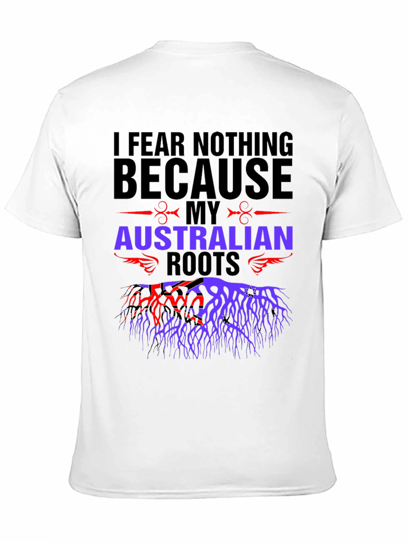 Australian Roots Graphic T-Shirt - I Fear Nothing