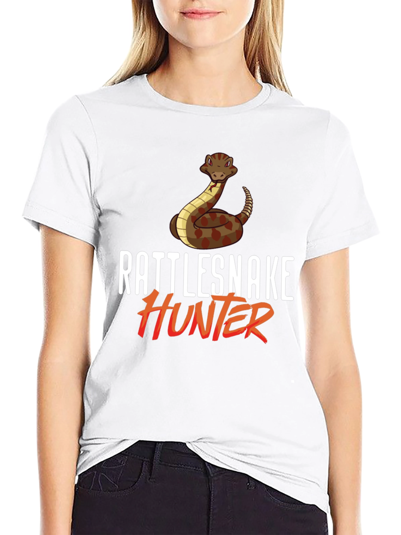 Rattlesnake Hunter Graphic T-Shirt