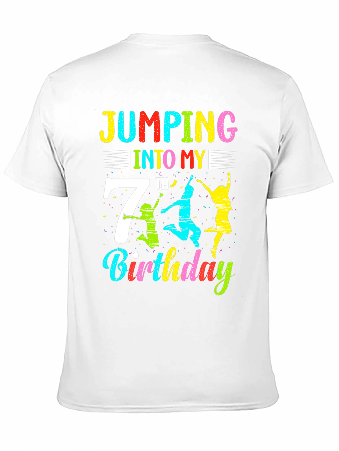 Jumping Into My 7th Birthday T-Shirt