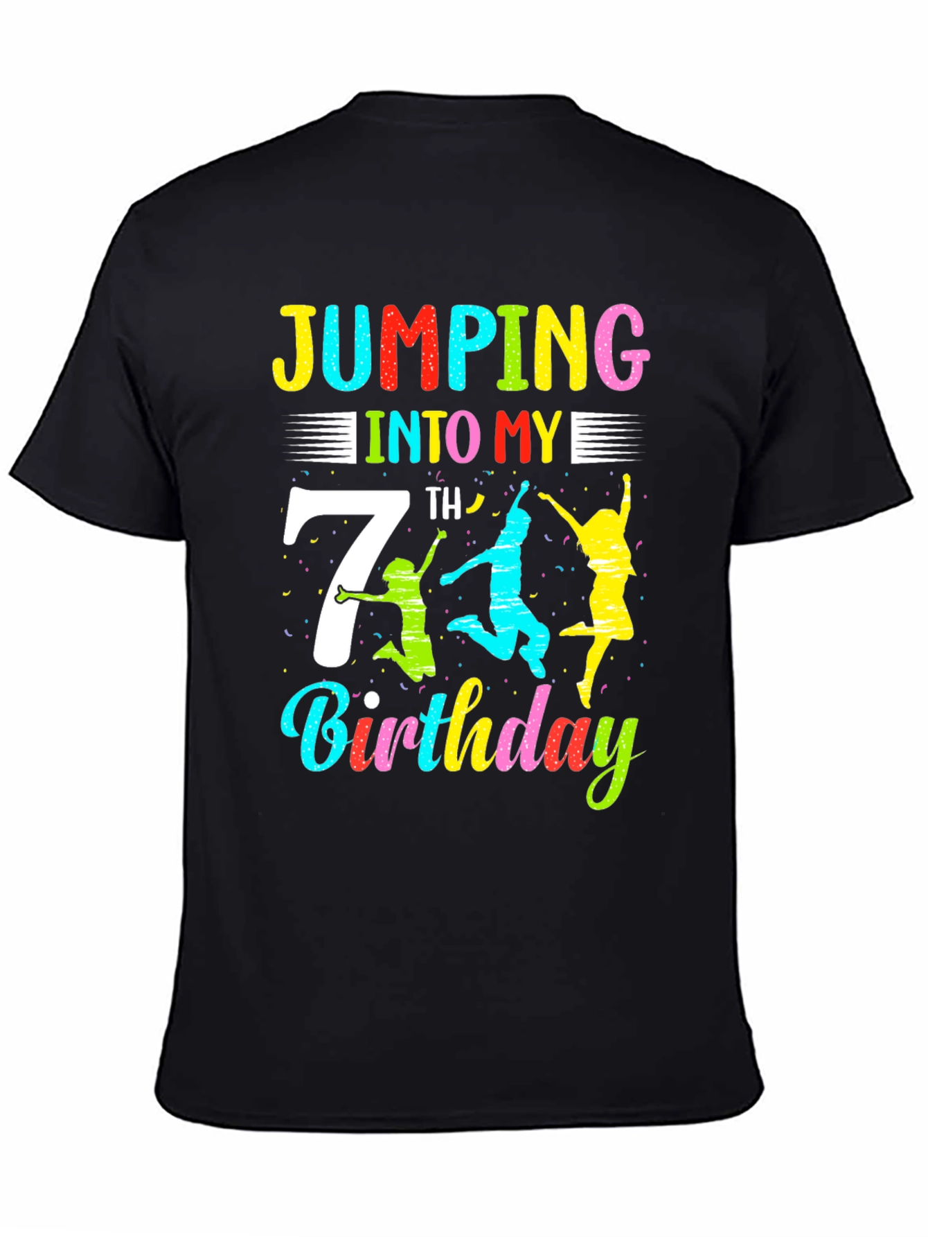 Jumping Into My 7th Birthday T-Shirt