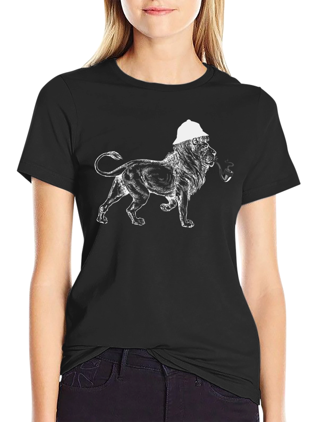 Lion Detective T-Shirt