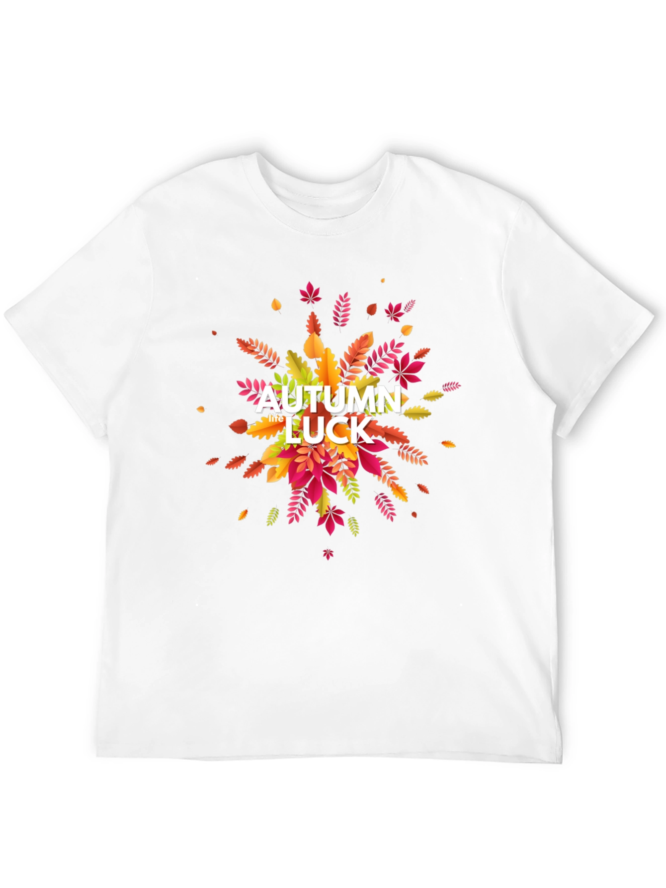 Autumn Luck Graphic Tee - Fall Season Shirt