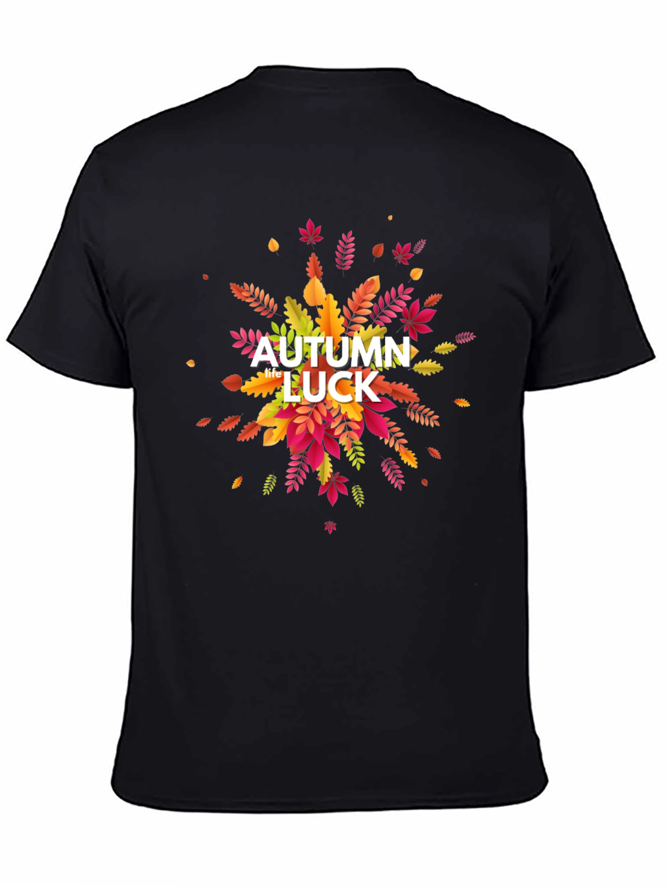 Autumn Luck Graphic Tee - Fall Season Shirt
