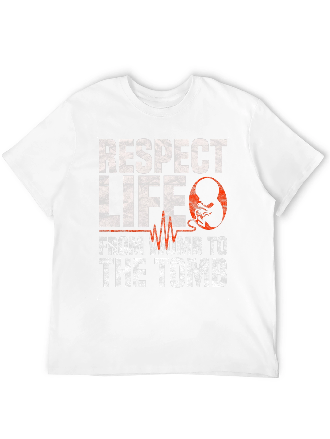 Respect Life From Womb to Tomb Pro-Life T-Shirt