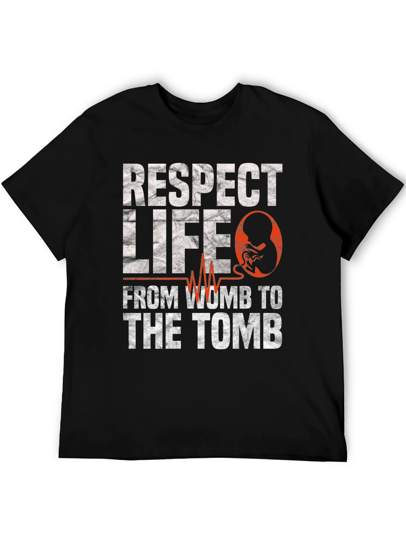 Respect Life From Womb to Tomb Pro-Life T-Shirt