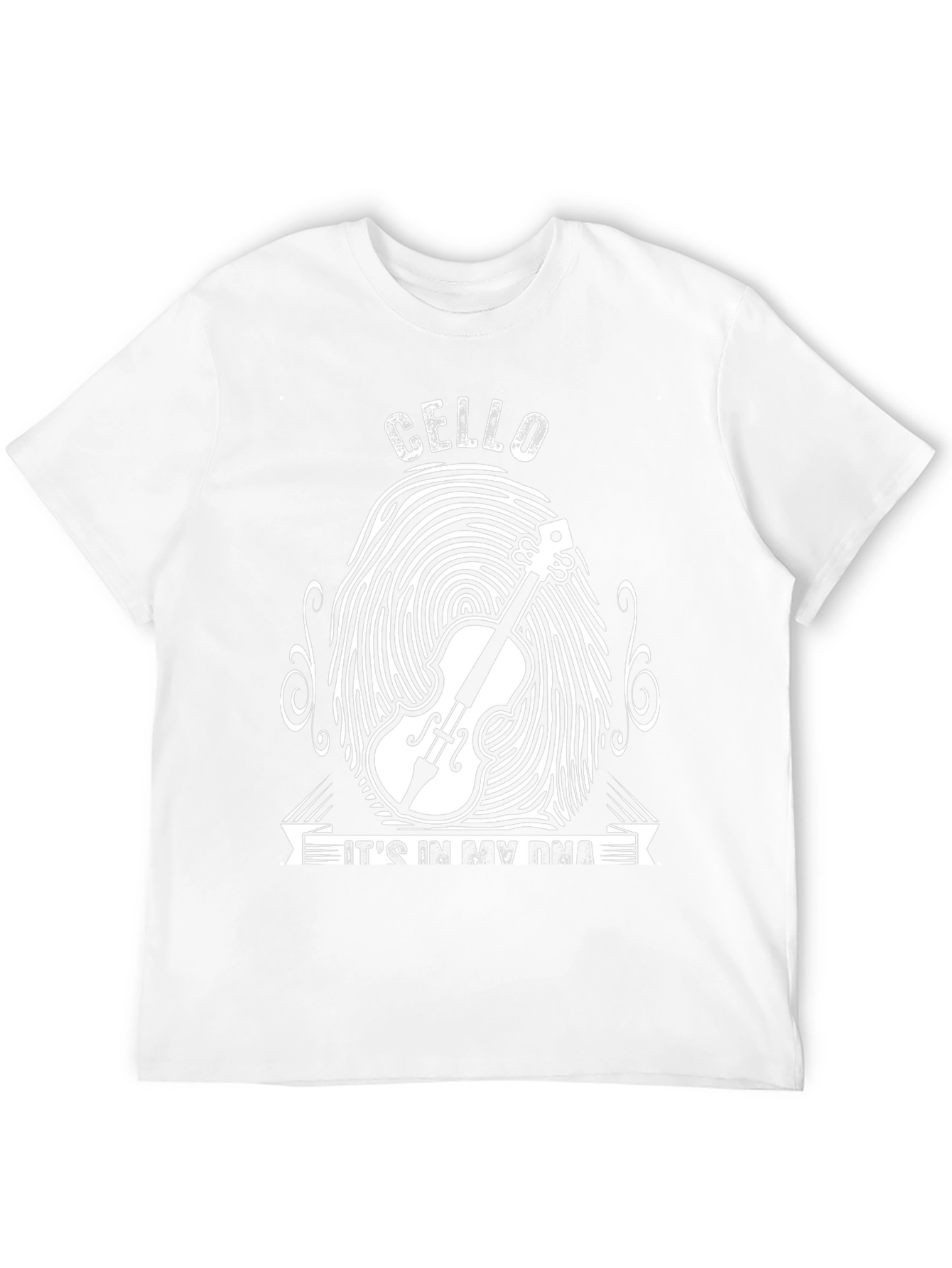 Cello DNA Black Graphic T-Shirt