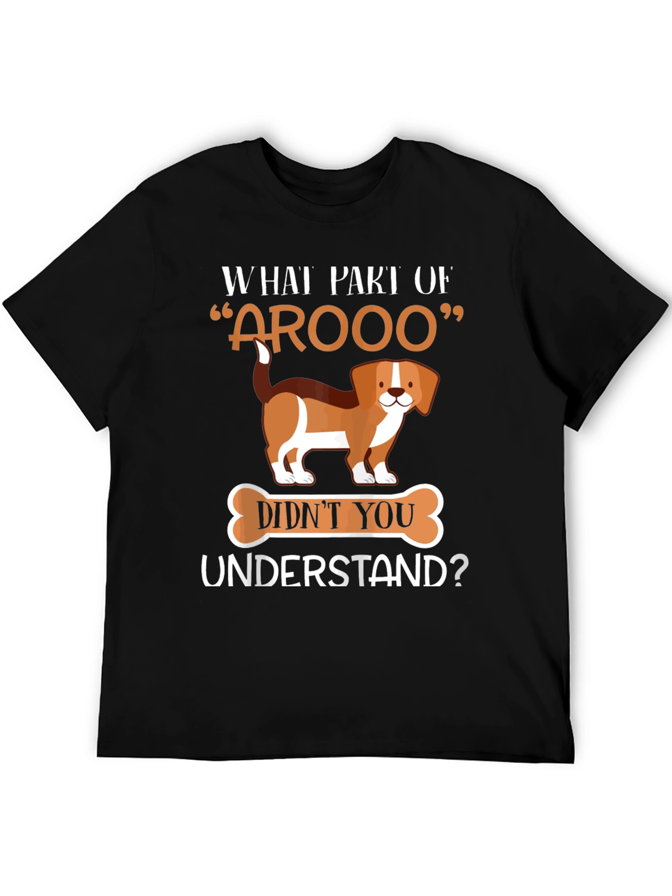 Funny AROOO Dog T-Shirt