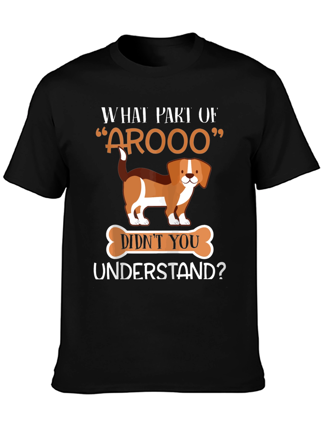 Funny AROOO Dog T-Shirt