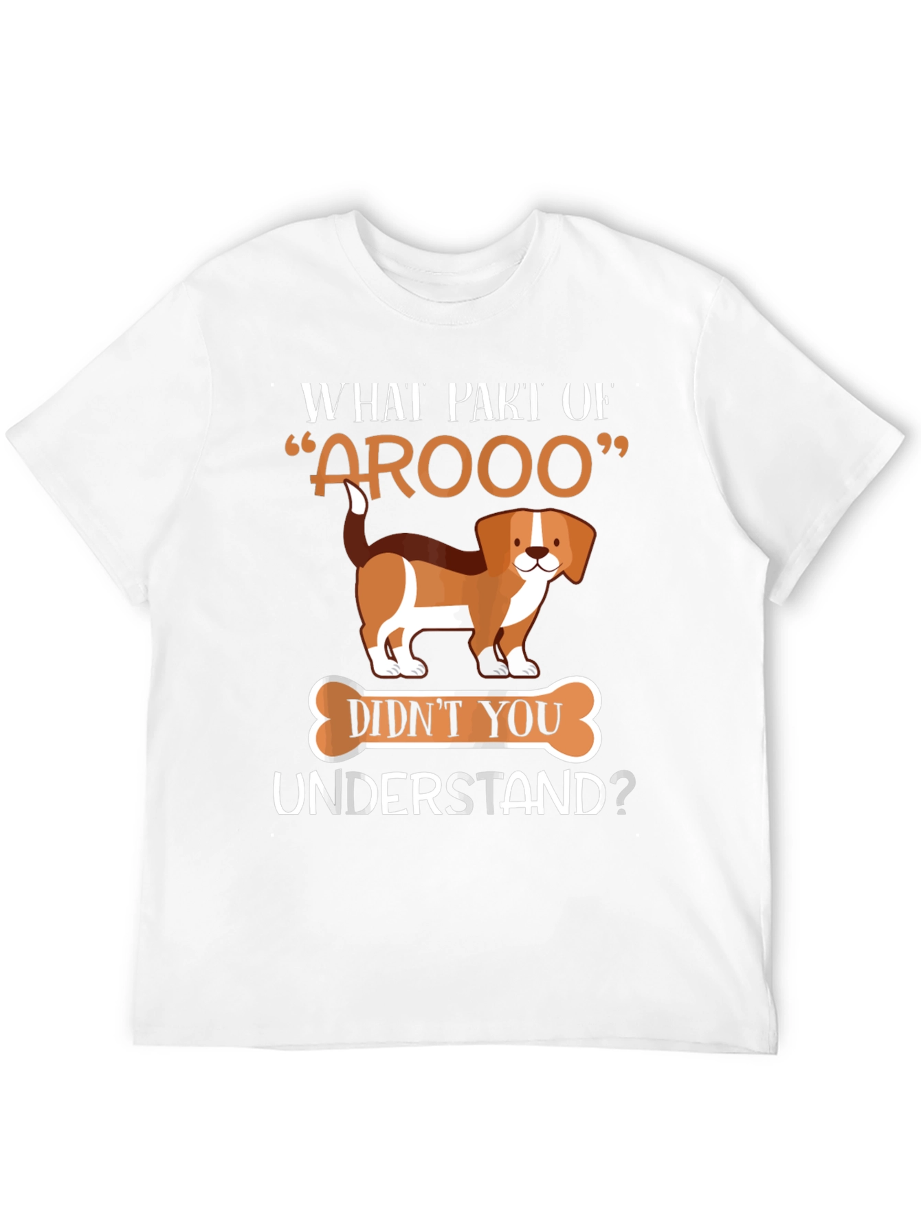 Funny AROOO Dog T-Shirt