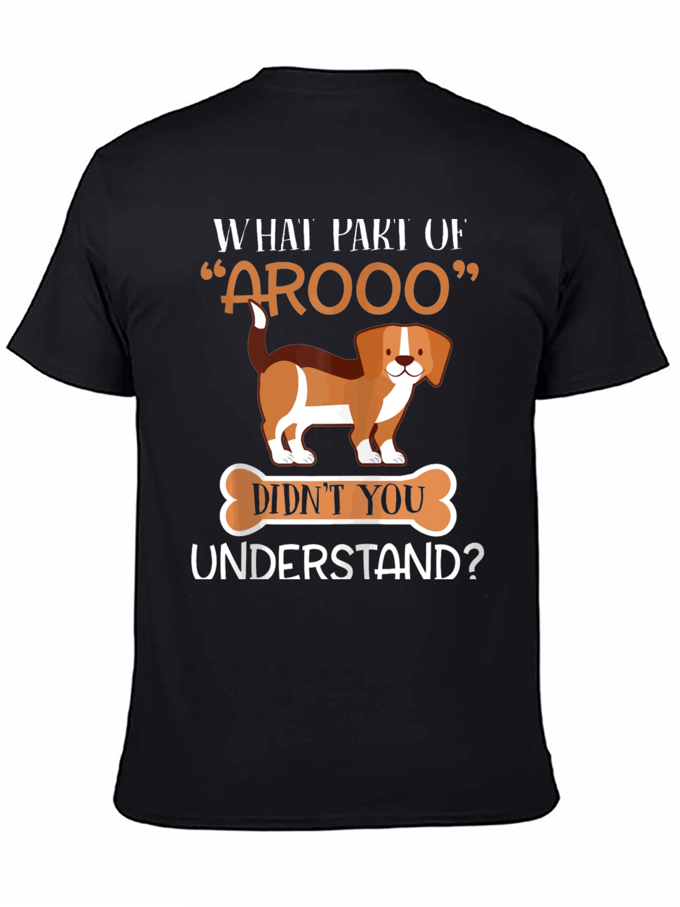 Funny AROOO Dog T-Shirt
