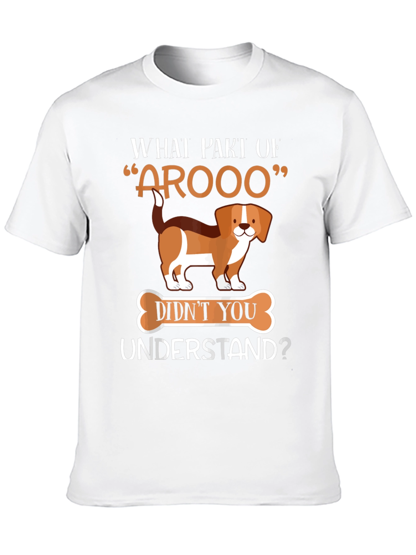 Funny AROOO Dog T-Shirt
