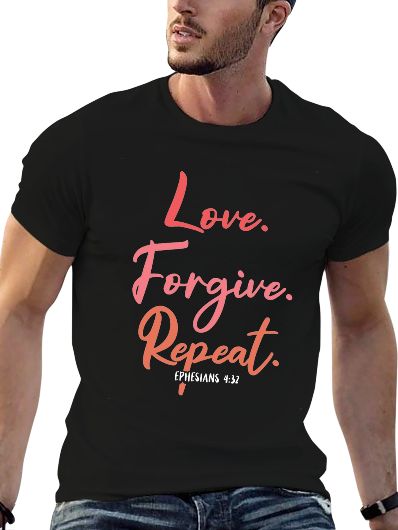 Love Forgive Repeat Graphic Tee