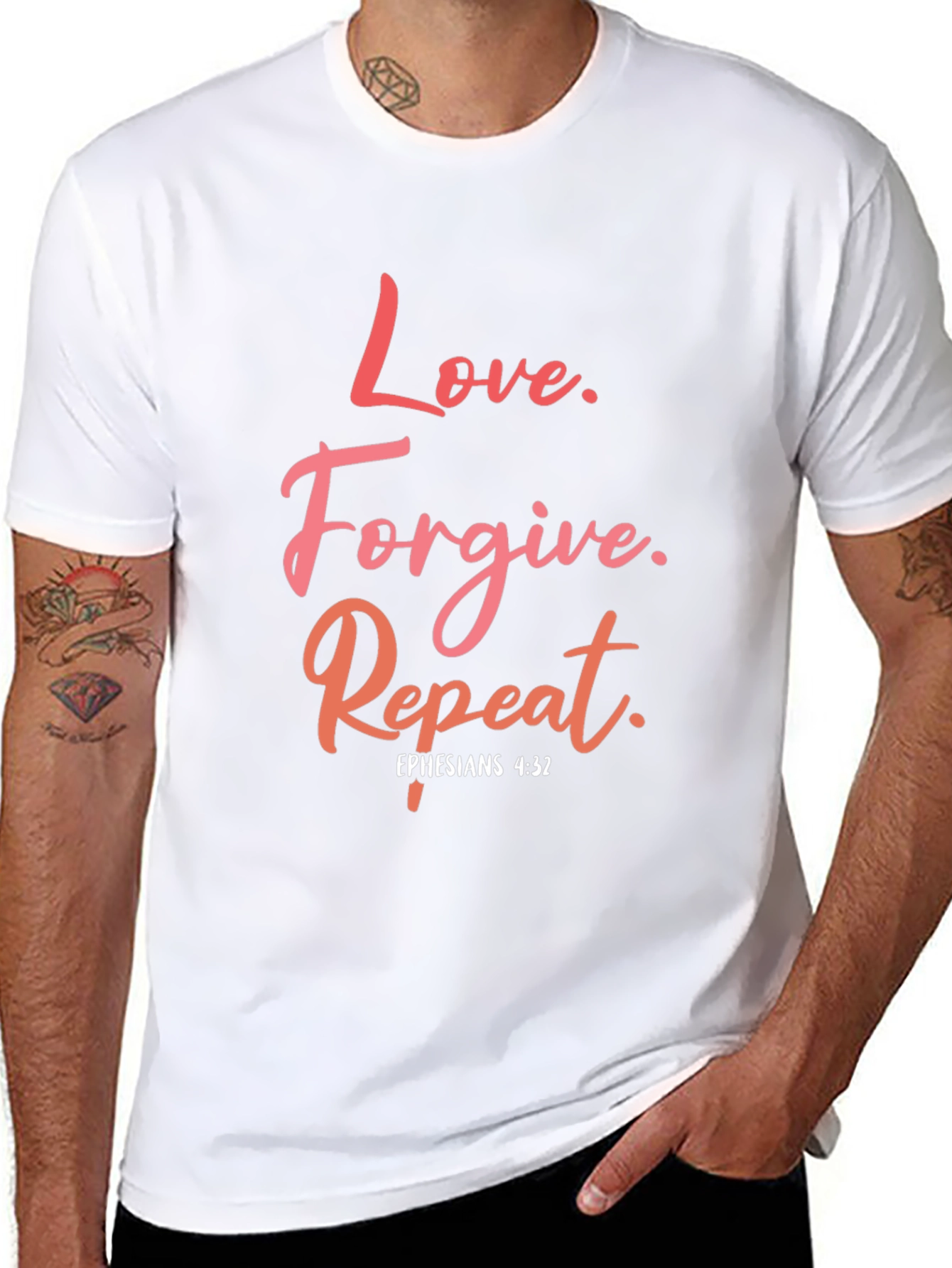 Love Forgive Repeat Graphic Tee