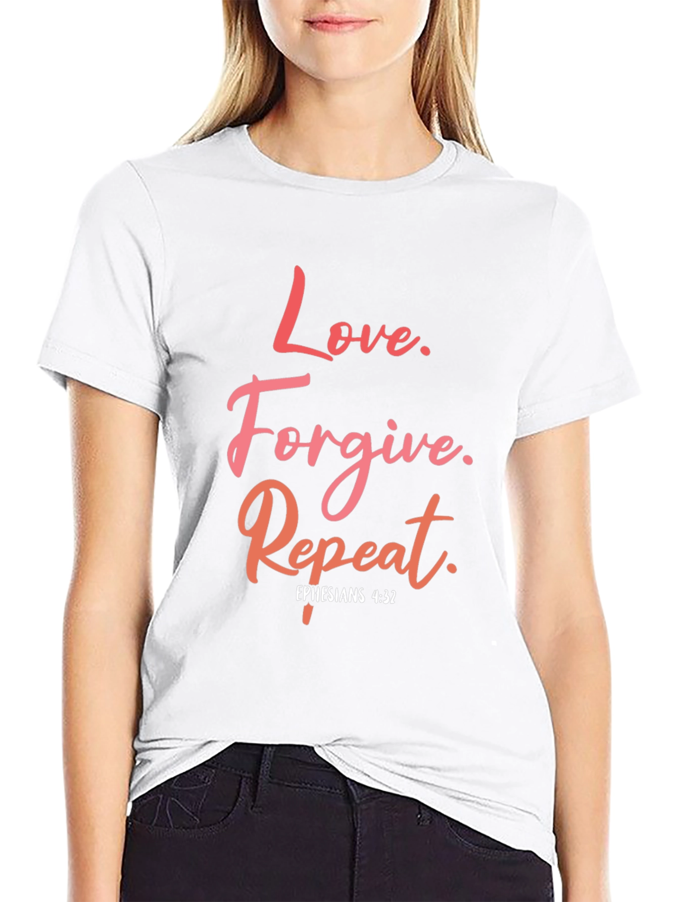 Love Forgive Repeat Graphic Tee